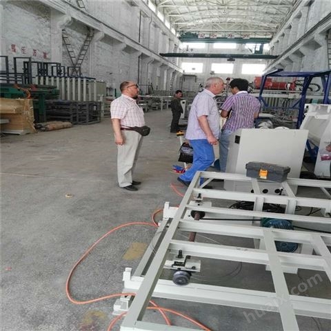 新型玻镁防火装饰板地上码垛机设备生产厂家