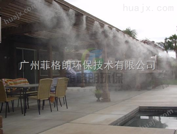 天津游乐场排队通道喷雾降温价格/专业生产旅游景区喷雾降温设备