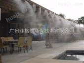 四川游乐场排队通道喷雾降温价格/专业生产旅游景区喷雾降温设备