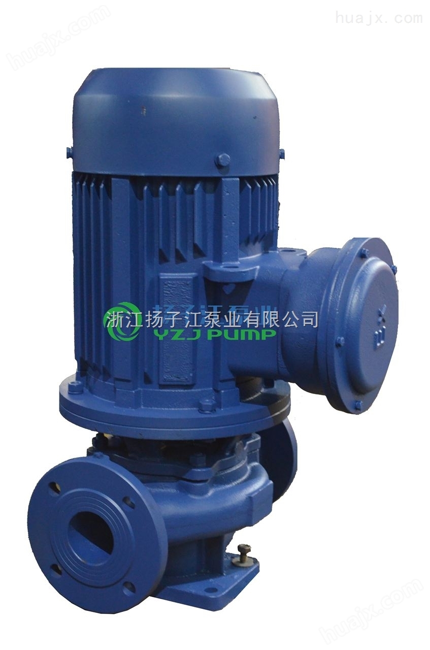 不锈钢离心泵:ISG系列单级单吸立式管道离心泵