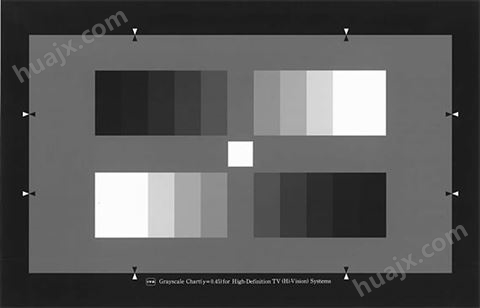 ITE高清晰度电视系统灰度测试卡（γ=0.45）