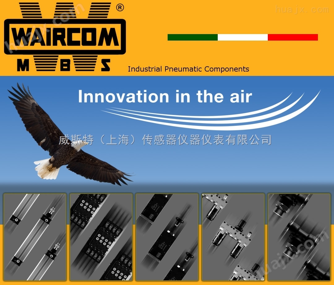 上海*代理WAIRCOM标准气缸