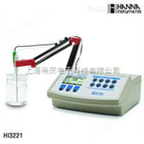 HI3221高精度实验室酸度/离子浓度/氧化还原电位测定仪
