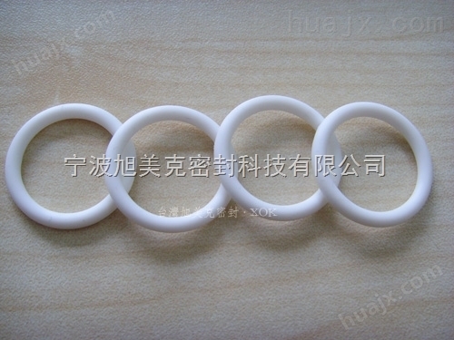 乳白色进口硅胶O型圈4*1