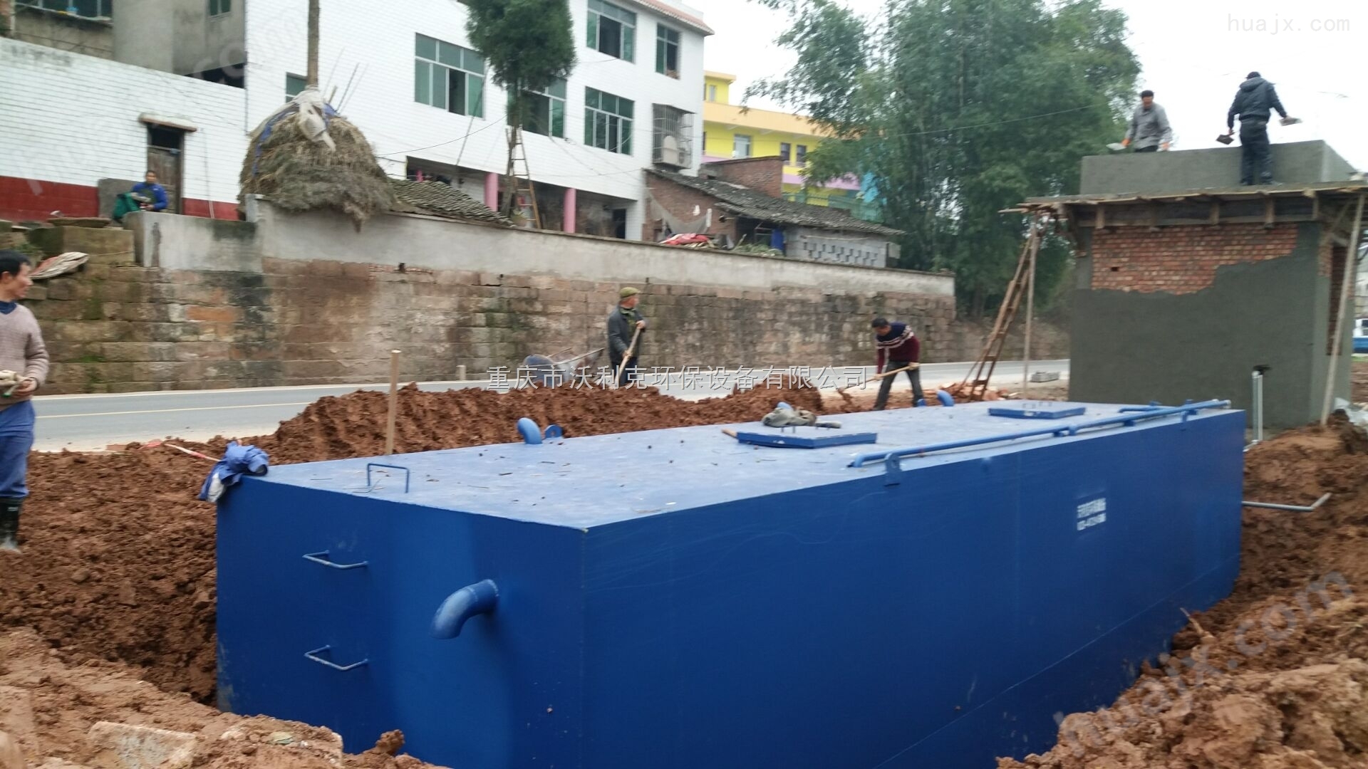 重庆地埋式污水处理设备专业处理污水一体化-沃利克
